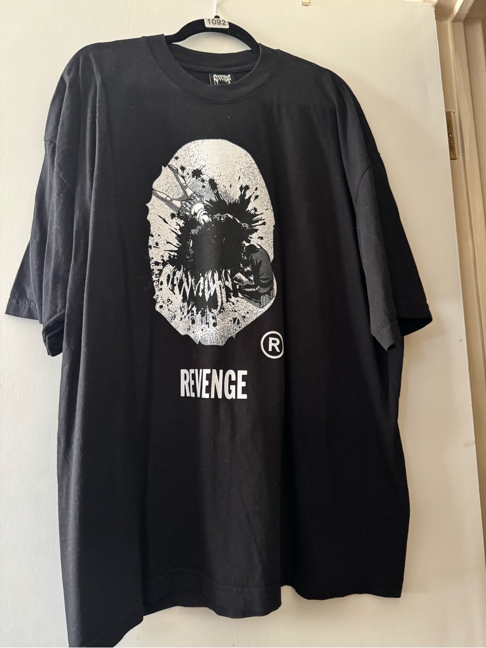 Revenge Bathing Ape Black Men's T-Shirt